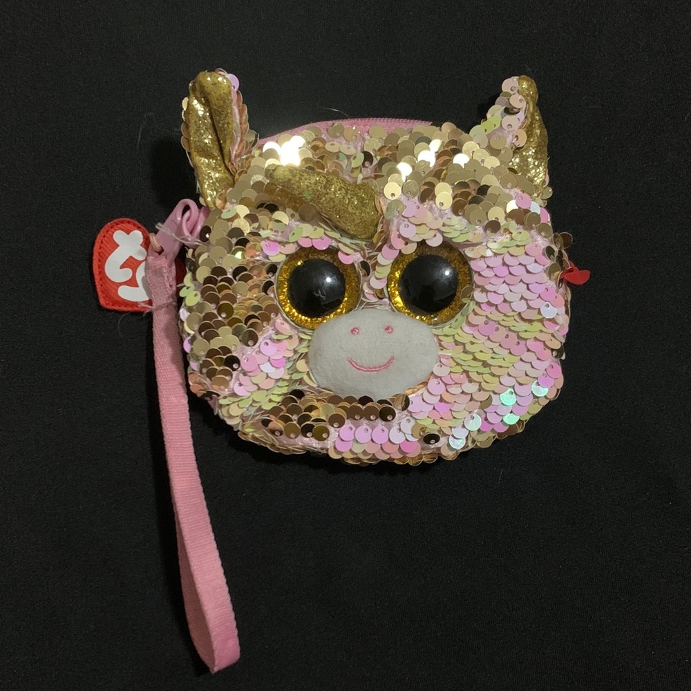 Ty Fashion Fantasia Unicorn Sequin Wristlet